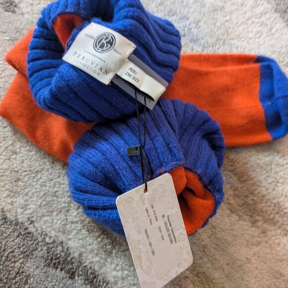 Peruvian connection Bi-Color Long Socks - Picture 8 of 8